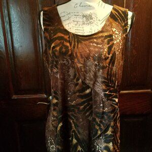Animal print Women's Top